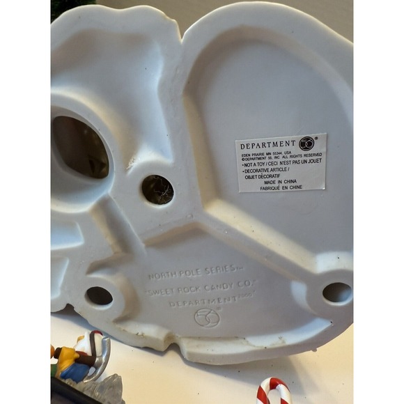 Department 56 Sweet Rock Candy Co Complete North Pole Series 56725 w Candy Road - Picture 11 of 16